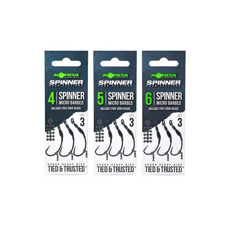 KORDA Spinner Hook Sections Spinner - Carpela - minuteria per carpisti