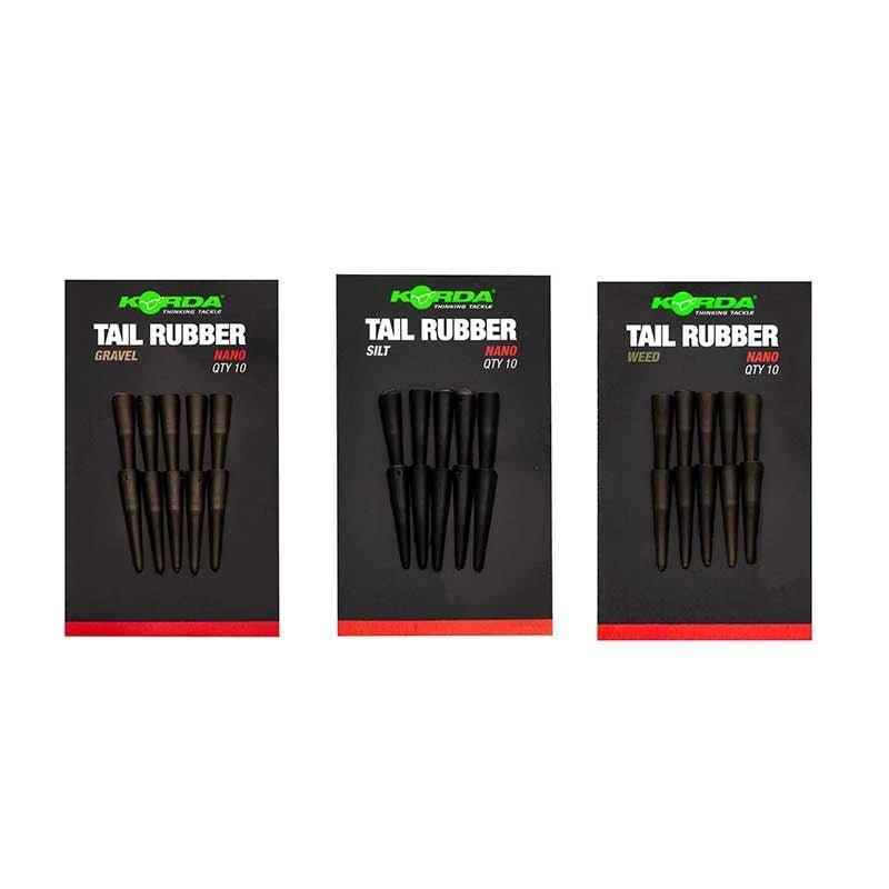 KORDA Tail Rubber Nano - Carpela - minuteria per carpisti