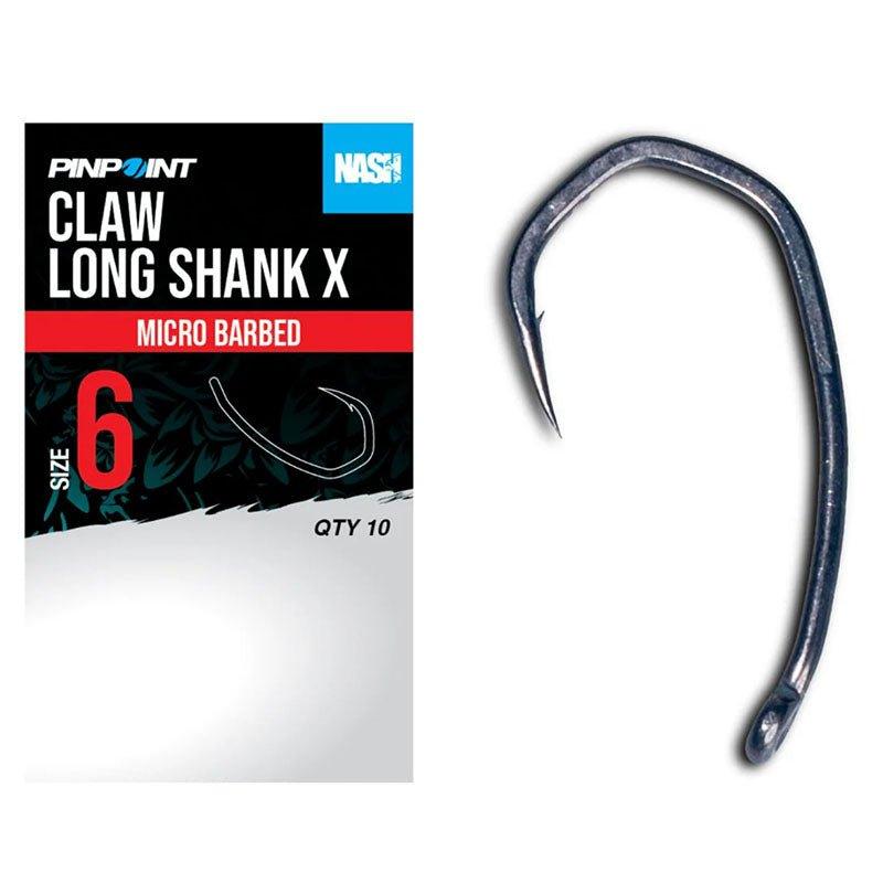 Nash Claw Long Shank Hook - Carpela
