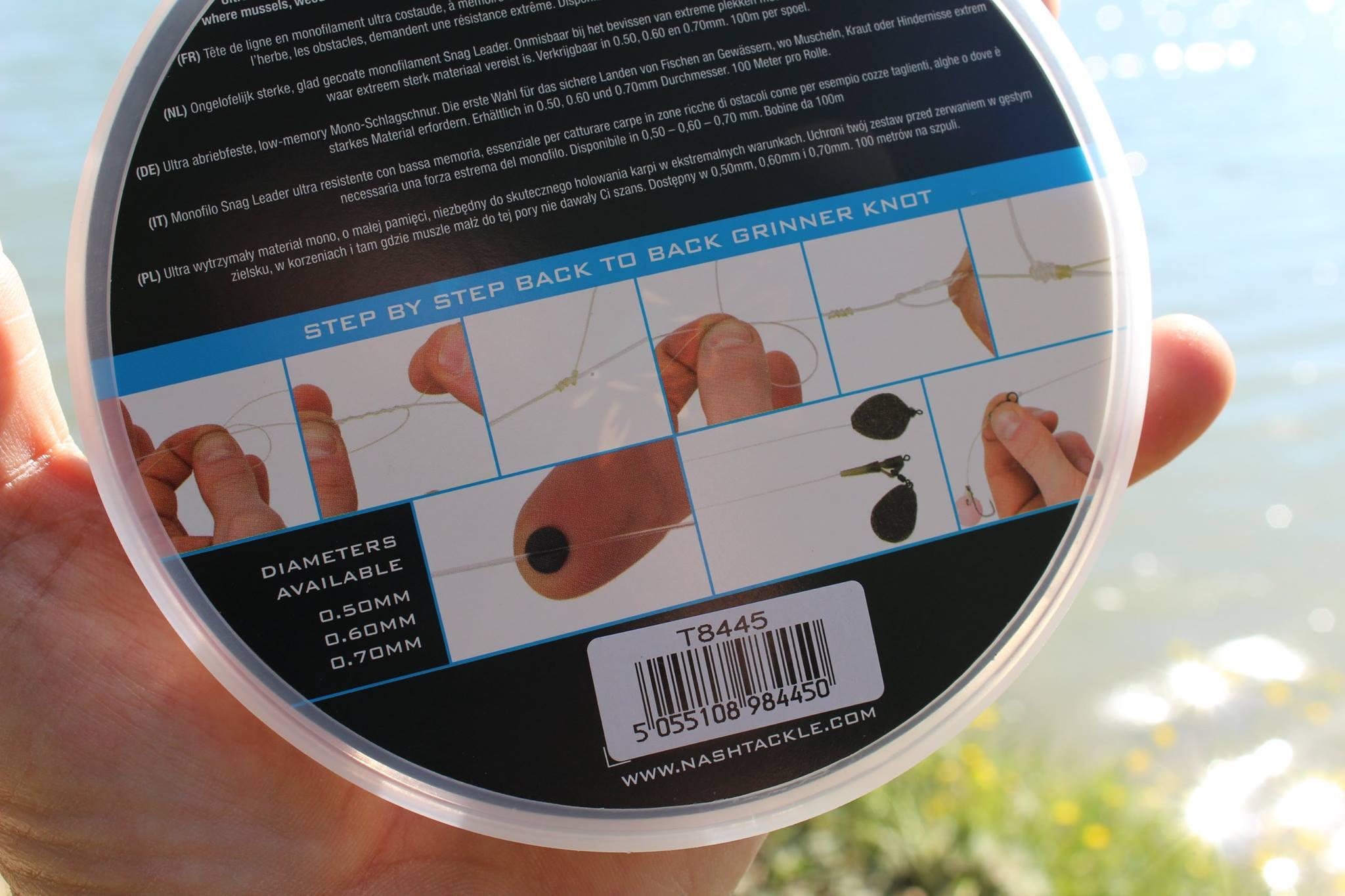 Nash Mono Snag Leader 100m - Carpela - minuteria per carpisti