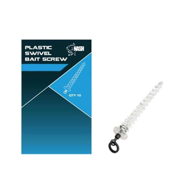 Nash Plastic Swivel Bait Screw - Carpela - minuteria per carpisti
