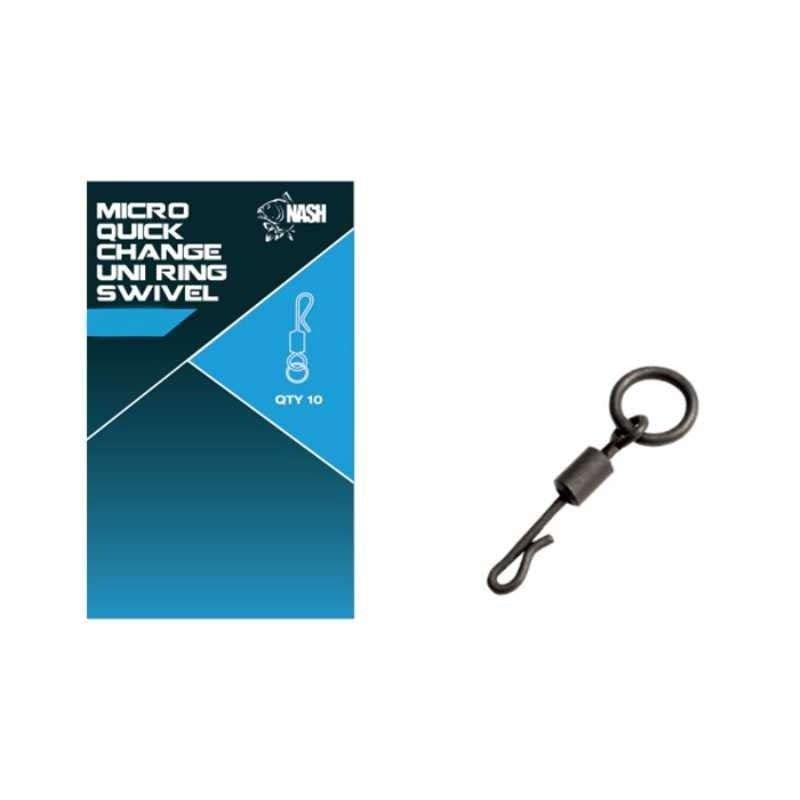 Nash Quick Change Ring Swivel Size 8 - Carpela