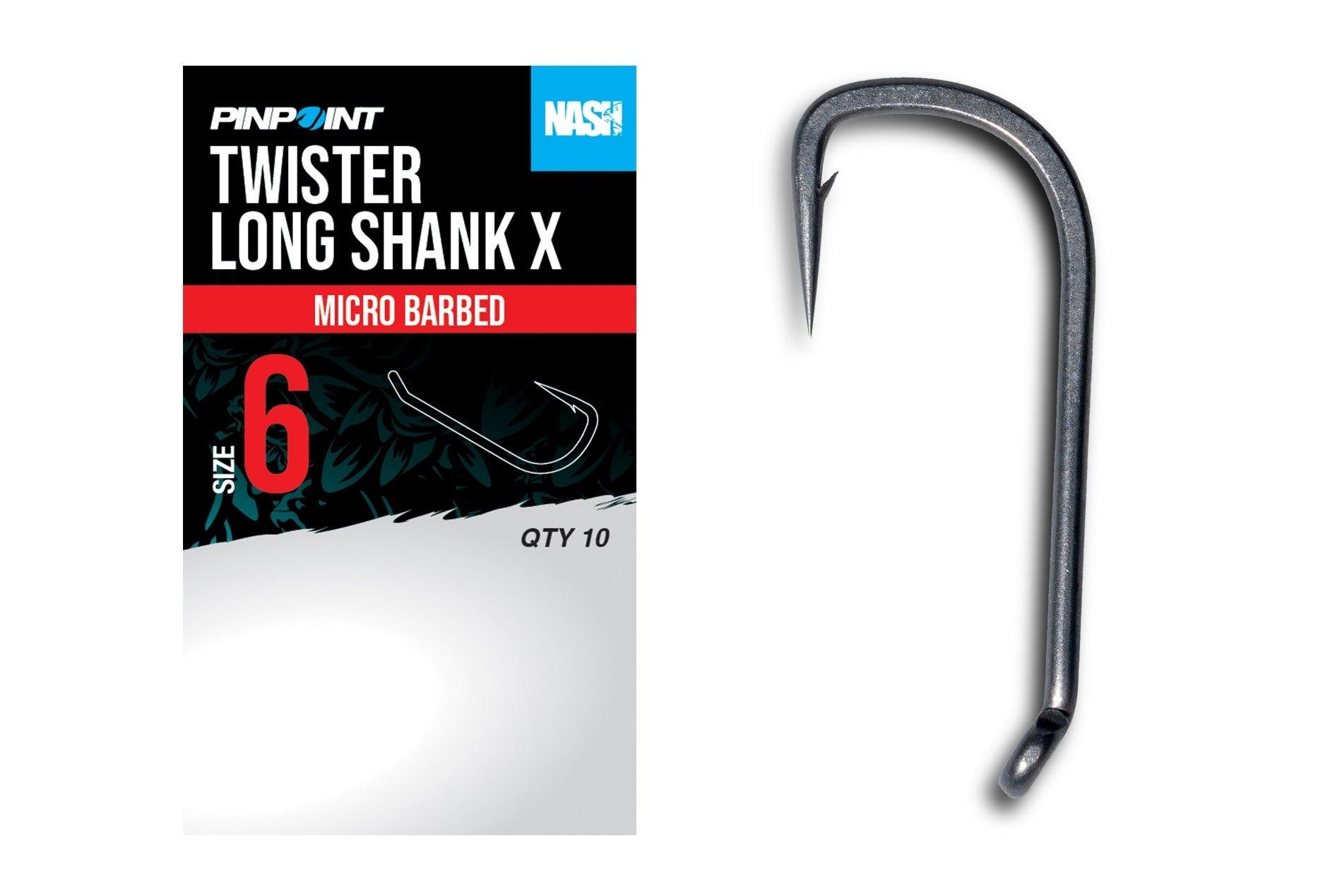 Nash Twister Long Shank - Carpela - minuteria per carpisti