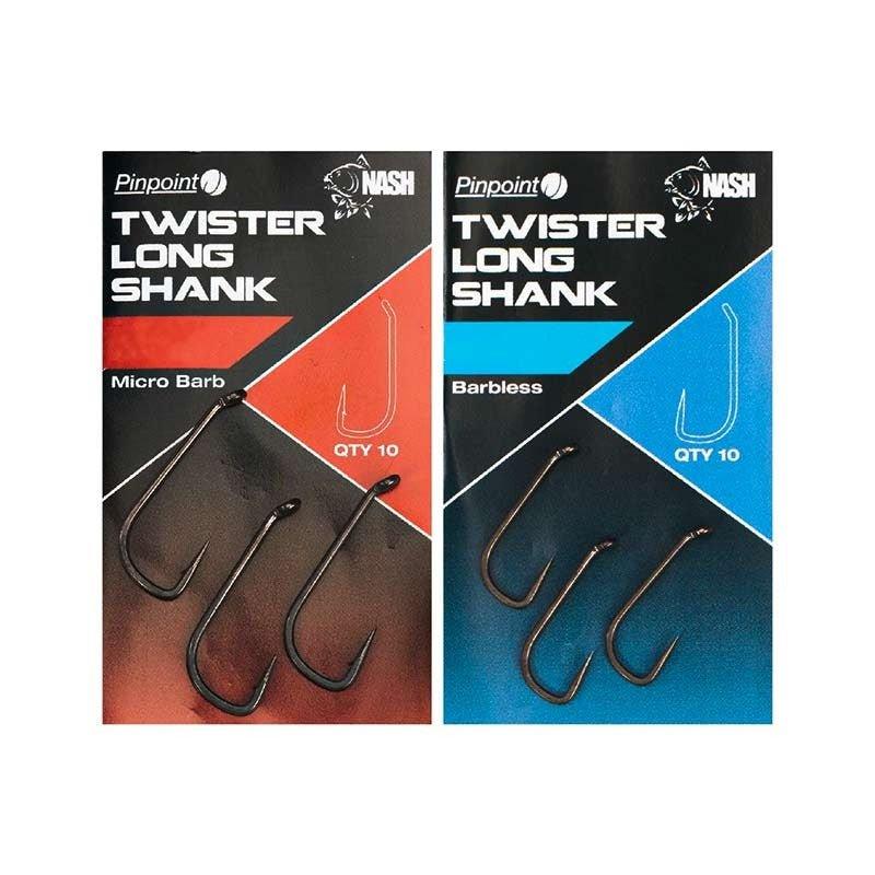 Nash Twister Long Shank - Carpela - minuteria per carpisti