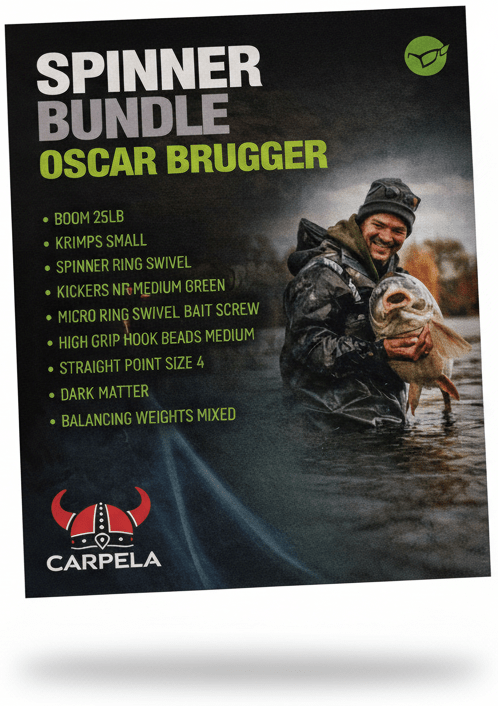 Immagine di Pacchetto Korda Spinner Bundle - Oscar Brugger, per carpfishing venduto da Carpela