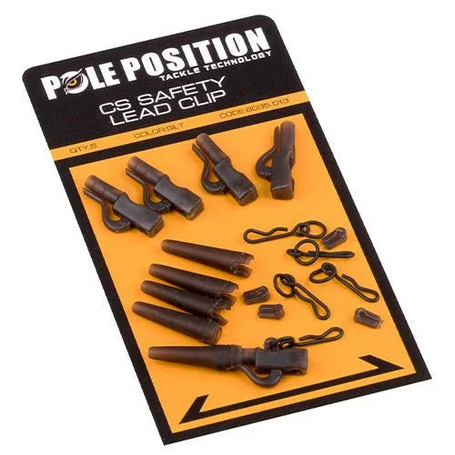Immagine di Pole Position CS Safety Leadclip, per carpfishing venduto da Carpela