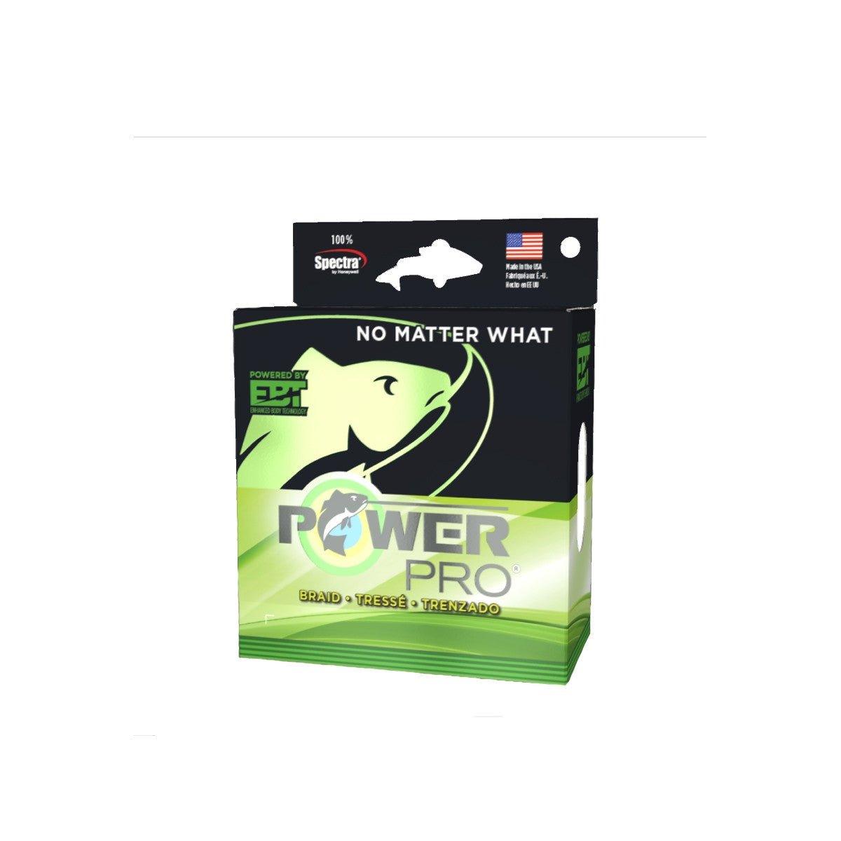 Power Pro braid Moss Green 1370 mt - Carpela