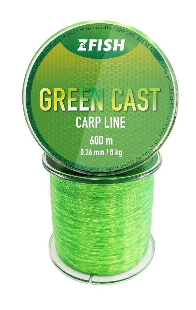 Immagine di ZFISH Green Cast Carp Line 600m, per carpfishing venduto da Carpela