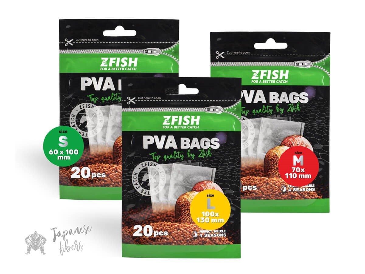 Immagine di ZFISH PVA Bags with Corners (20pcs), per carpfishing venduto da Carpela