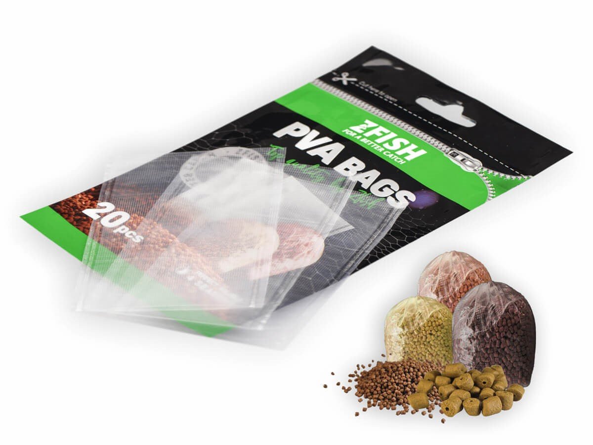 ZFISH PVA Bags with Corners (20pcs) - Carpela - minuteria per carpisti