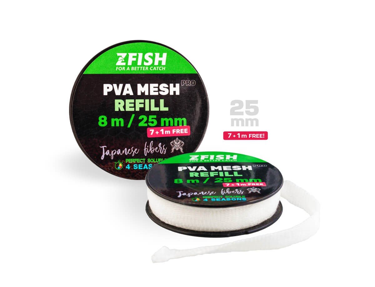 Immagine di ZFISH PVA PRO Refill 25 7 + 1 m FREE!, per carpfishing venduto da Carpela