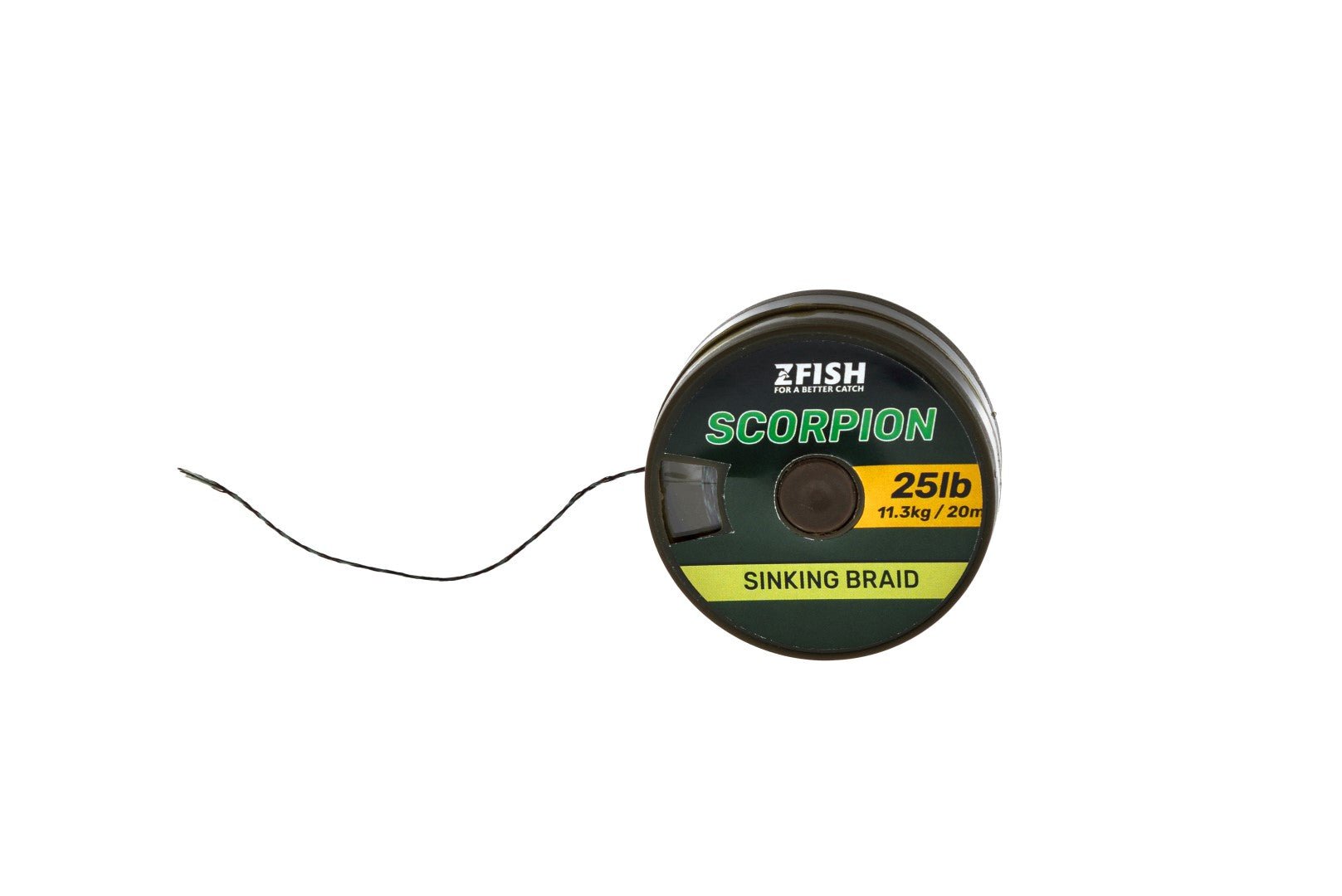 Immagine di Zfish Scorpion Sinking Braid 20m, per carpfishing venduto da Carpela