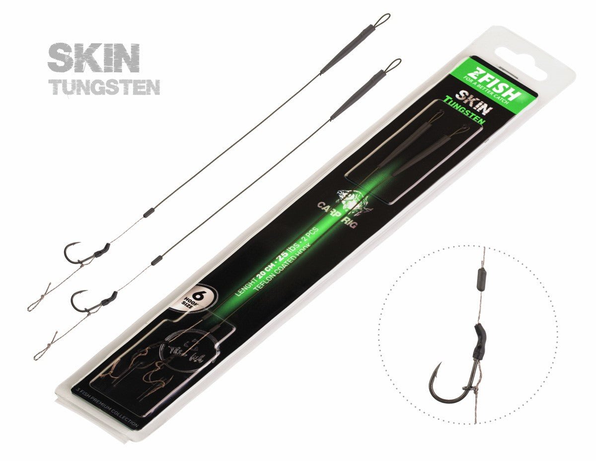 Immagine di ZFISH Skin Tungsten Rig, per carpfishing venduto da Carpela