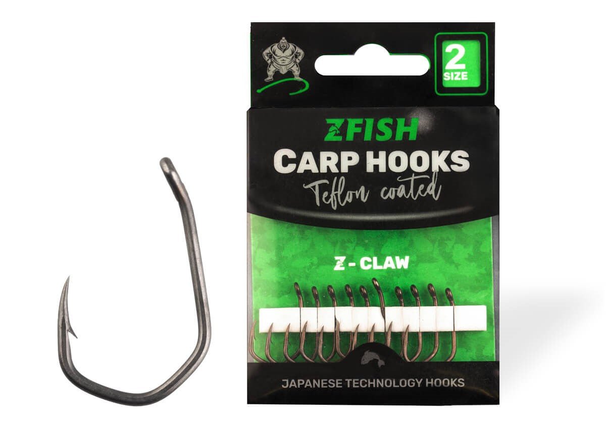 Immagine di ZFISH Teflon Hooks Z - Claw, per carpfishing venduto da Carpela