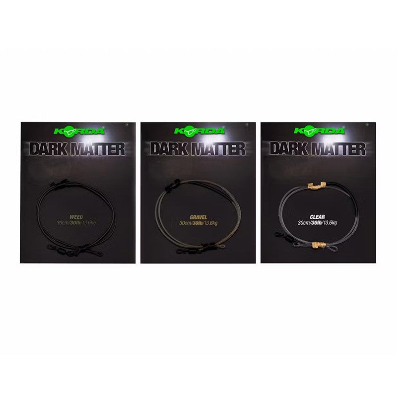 korda carpfishing KORDA Dark Matter Leader 30cm - Carpela