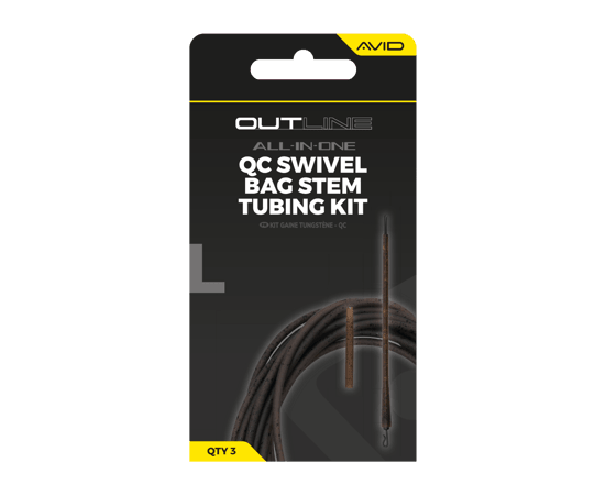 Immagine di Avid Outline Bag Stem Tungsten Tubing Kit, per carpfishing venduto da Carpela