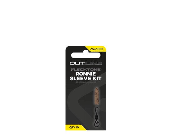 Immagine di Avid Outline FleckTone Ronnie Sleeve Kit, per carpfishing venduto da Carpela