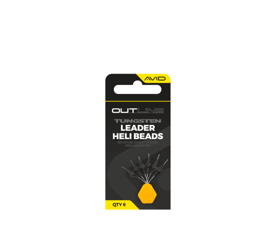 Immagine di Avid Outline Tungsten Leader Heli Beads, per carpfishing venduto da Carpela