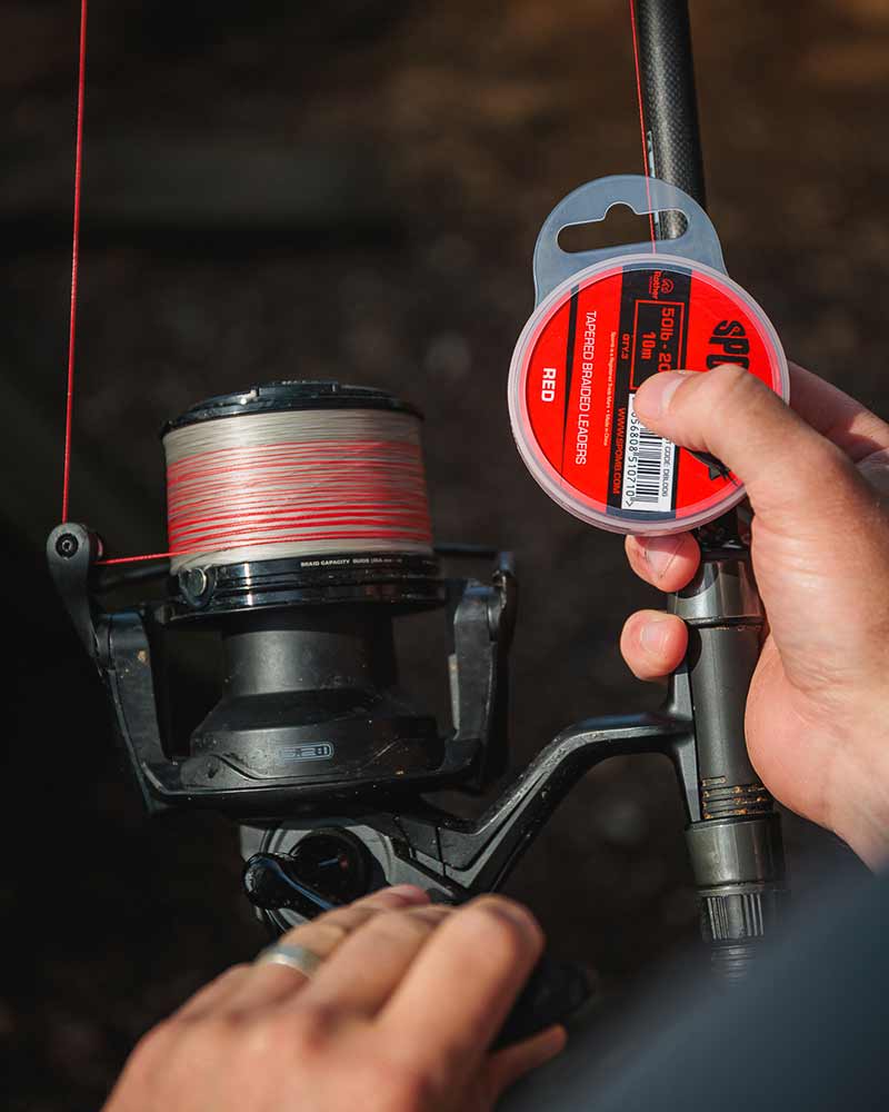 FOX Spomb Tapered Braided Leader - Carpela - minuteria per carpisti