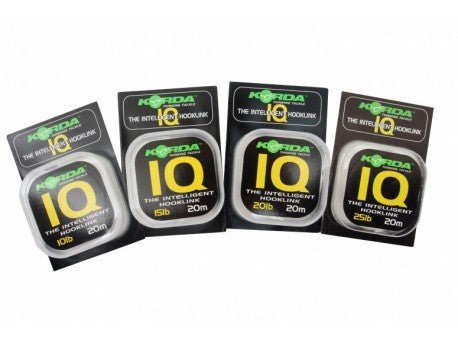 Immagine di KORDA Fluorocarbon Hooklink IQ, per carpfishing venduto da Carpela