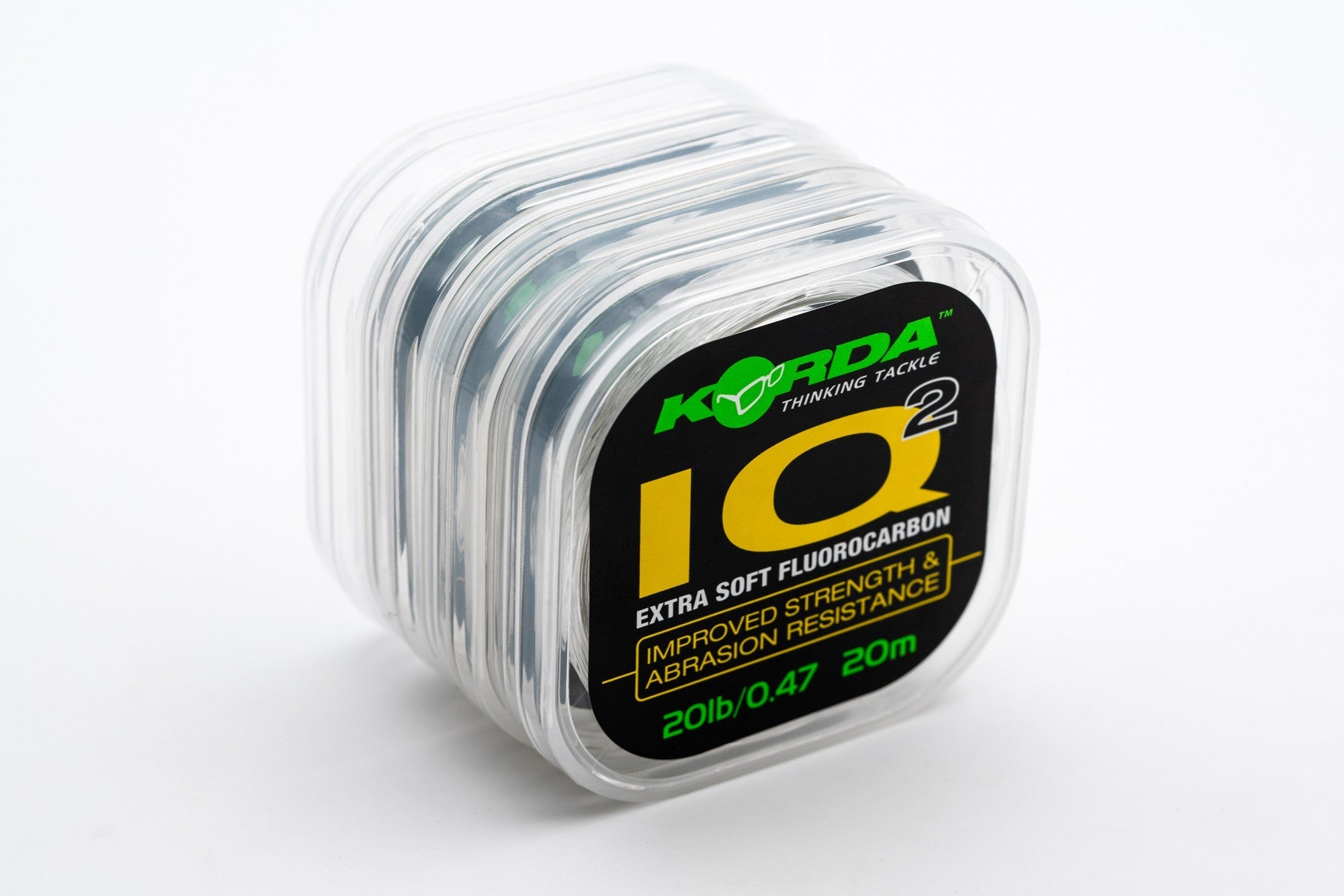 Immagine di KORDA Fluorocarbon Hooklink Soft IQ2, per carpfishing venduto da Carpela