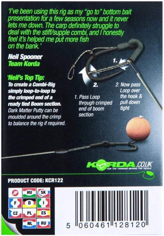 Korda Loop Rigs Wide Gape korda carpfishing - Carpela