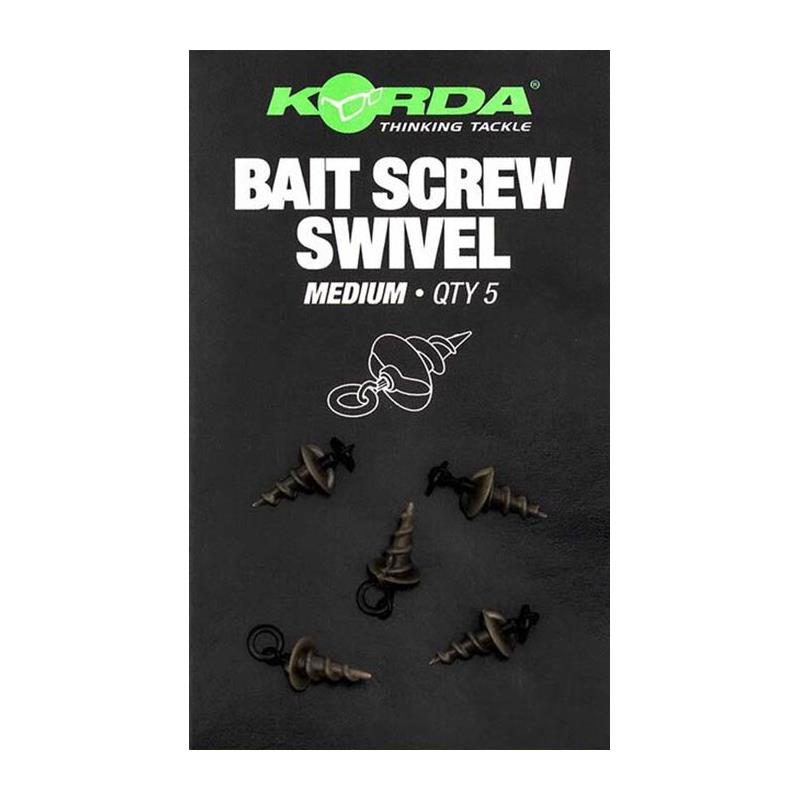 Immagine di KORDA Micro Ring Swivel Bait Screw, per carpfishing venduto da Carpela