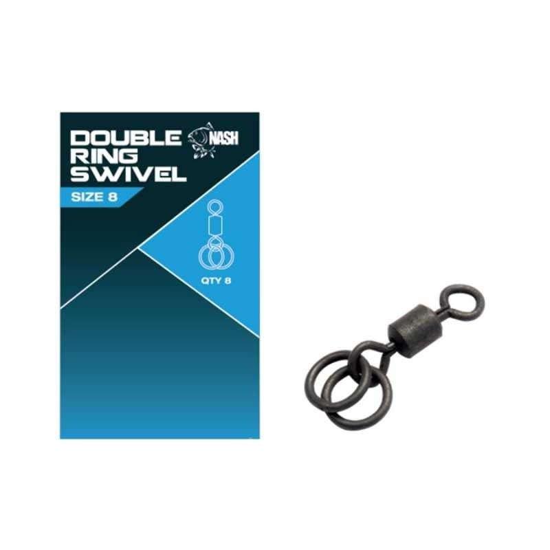 Nash Double Ring Swivel Size 8 - Carpela