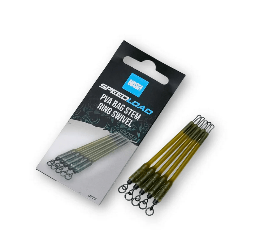 Immagine di Nash Speedload PVA Bag Stem Ring Swivel, per carpfishing venduto da Carpela